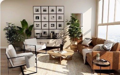Villa entertainment room